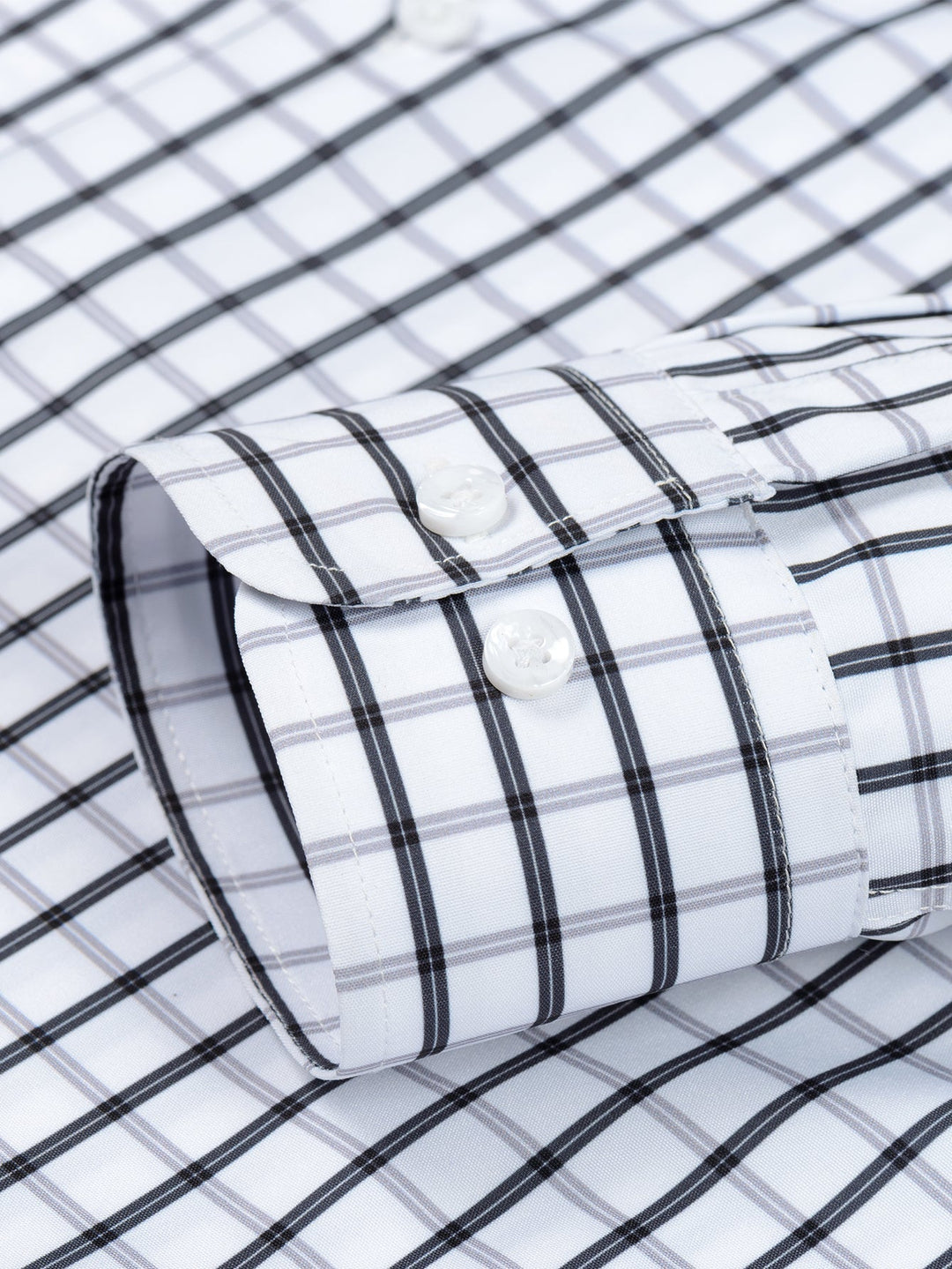 Camicia a quadri a maniche lunghe con bottoni & Pantaloni dritti con vita elastica