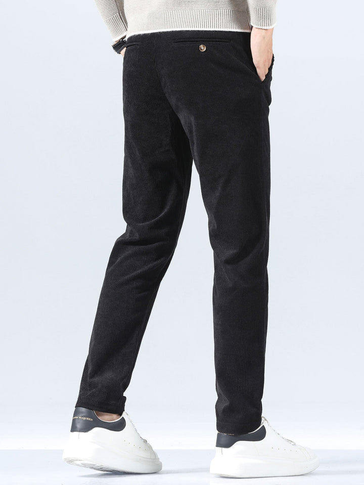 Pantaloni in velluto a coste slim fit