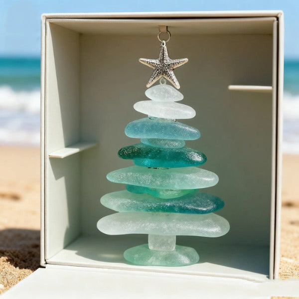 🌊Calendrier de l'Avent Arbre de Noël en Verre de Mer 2025