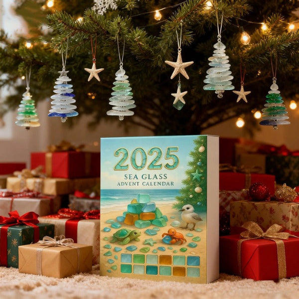 🌊Calendrier de l'Avent Arbre de Noël en Verre de Mer 2025