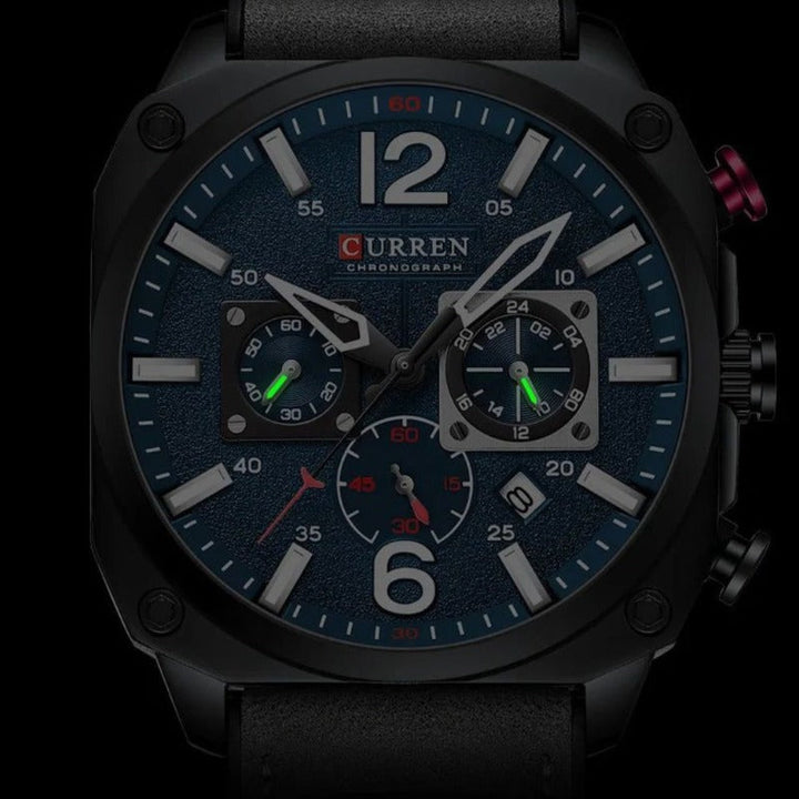 Orologio al Quarzo in Pelle da Affari™ - Olsen & Olsen