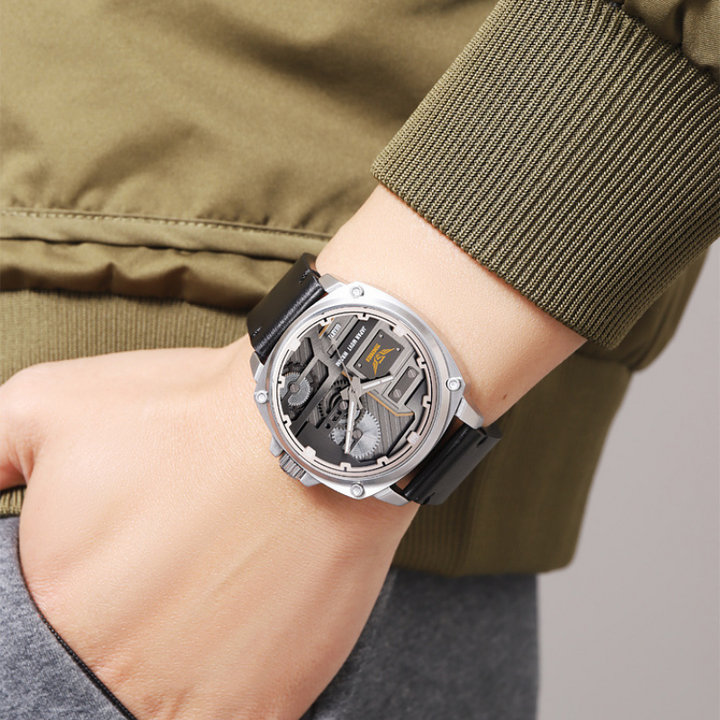 Orologio da Uomo in Pelle Quartz™ - Olsen & Olsen