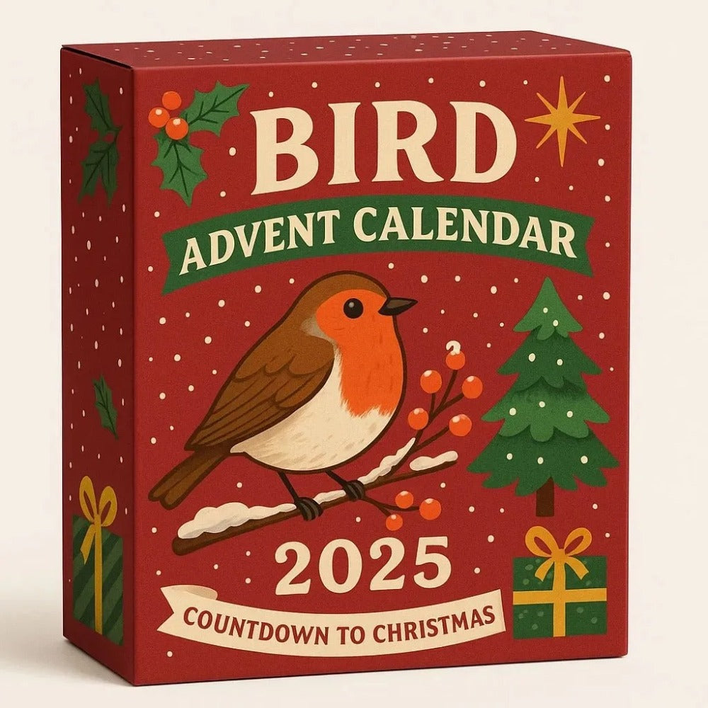 🐦 Calendrier de l'Avent Oiseau 2025 – Compte à rebours jusqu'à Noël avec 24 adorables figurines d'oiseaux miniatures