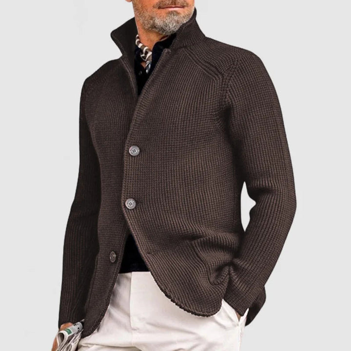 Mario™ | Cardigan Elegante e Versatile con Tasche Pratiche