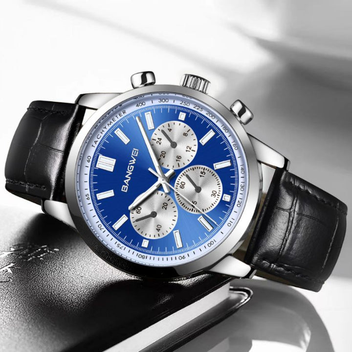 Orologio al Quarzo in Pelle Militare Sportivo Casual™ - Olsen & Olsen