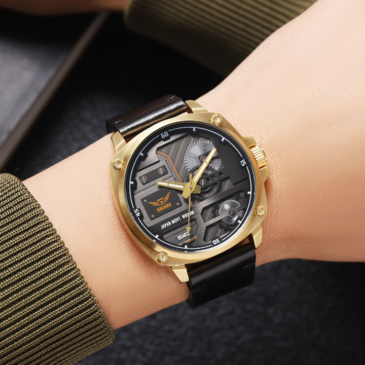 Orologio da Uomo in Pelle Quartz™ - Olsen & Olsen