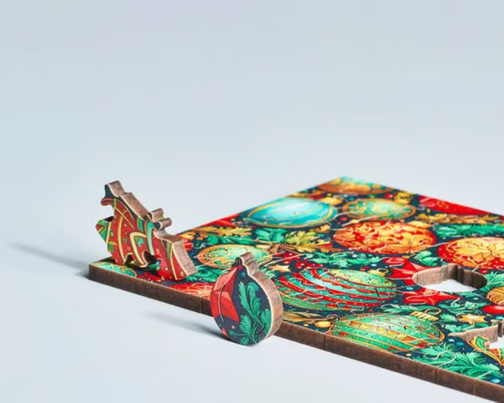 Calendrier de l'Avent puzzle de Noël