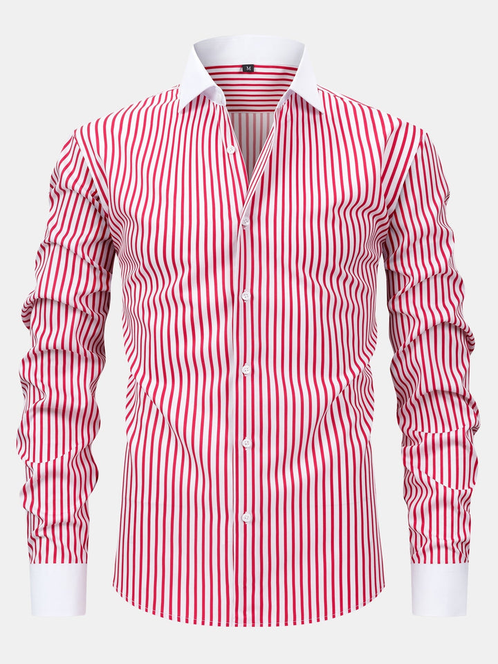 Camicia Winchester a righe anti-piega & Pantaloni slim fit