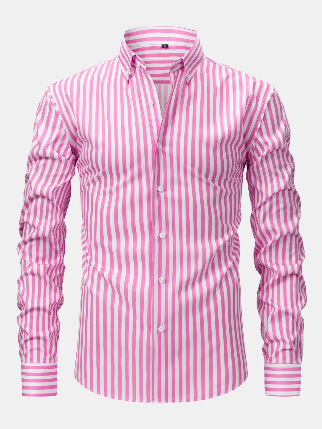 Camicia a righe a maniche lunghe con bottoni & pantaloni slim fit
