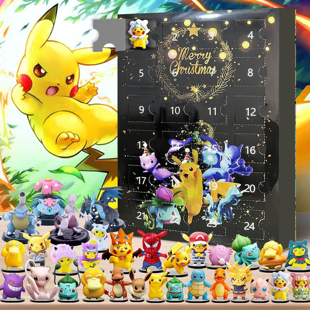Calendrier de l'Avent Pokémon édition Noël