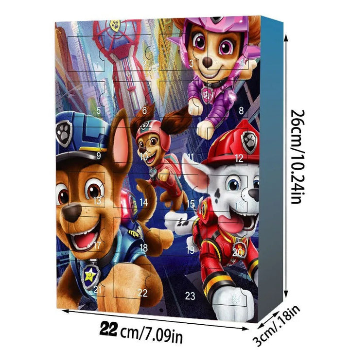Calendrier de l'Avent Paw Patrol