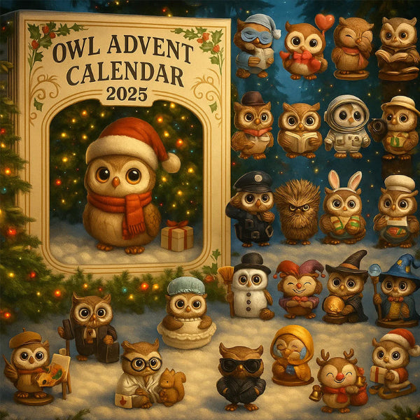 🦉 Calendrier de l'Avent Hiboux 2025