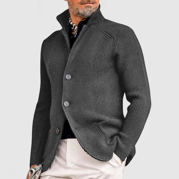 Mario™ | Cardigan Elegante e Versatile con Tasche Pratiche