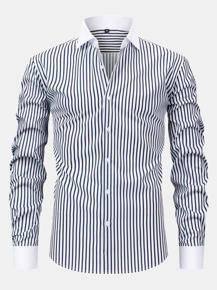 Camicia Winchester a righe anti-piega & Pantaloni slim fit