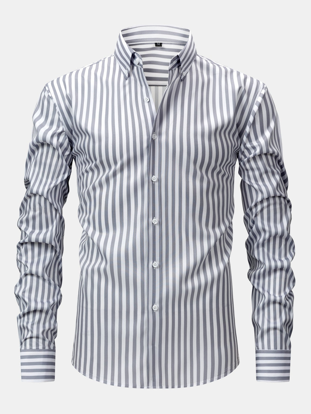 Camicia a righe a maniche lunghe con bottoni & pantaloni slim fit