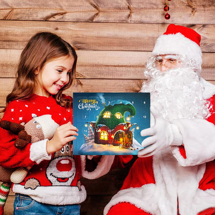 Calendrier de l'Avent de 24 jours set de bracelets de Noël