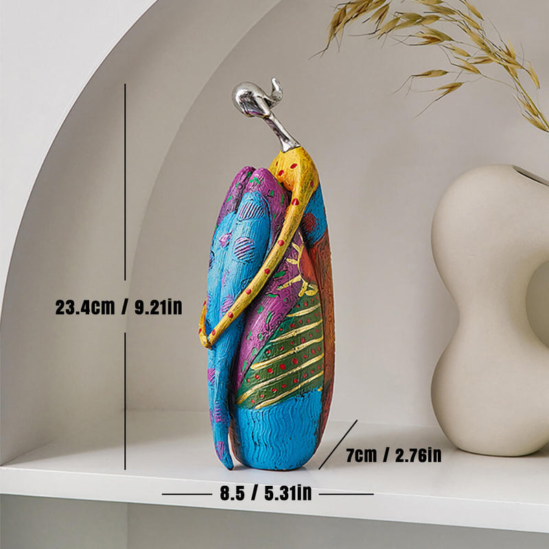 ArtMira – Statue di Donne Astratte e Colorate