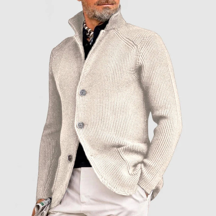 Mario™ | Cardigan Elegante e Versatile con Tasche Pratiche
