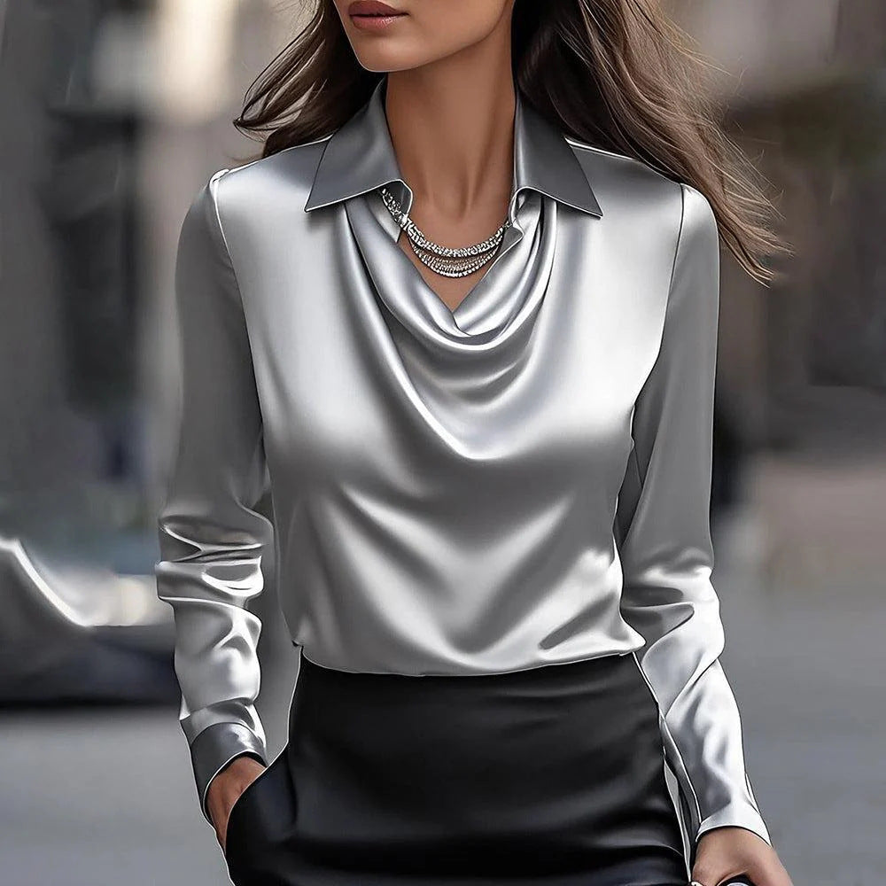 Mairiya™ | Blusa Elegante in Satin