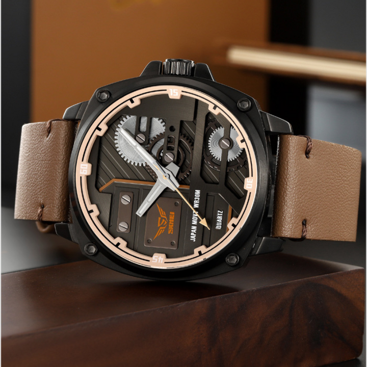 Orologio da Uomo in Pelle Quartz™ - Olsen & Olsen