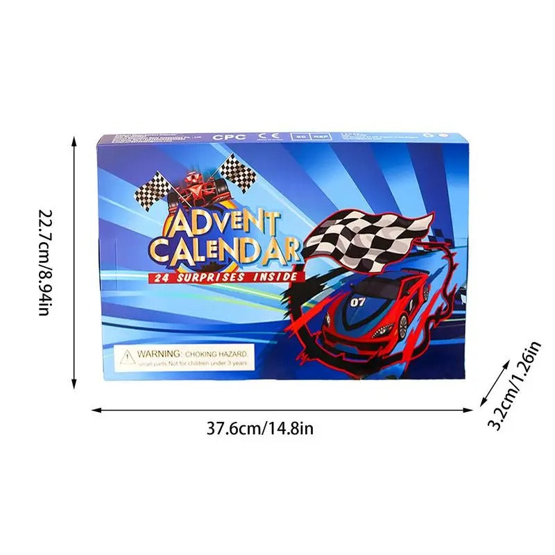Calendrier de l'Avent voiture de course