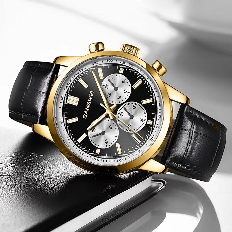 Orologio al Quarzo in Pelle Militare Sportivo Casual™ - Olsen & Olsen