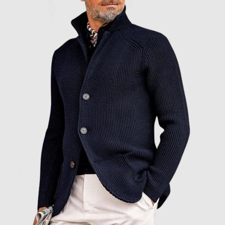 Mario™ | Cardigan Elegante e Versatile con Tasche Pratiche