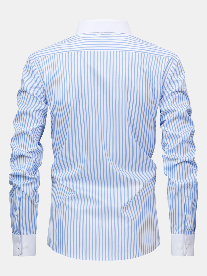 Camicia Winchester a righe anti-piega & Pantaloni slim fit