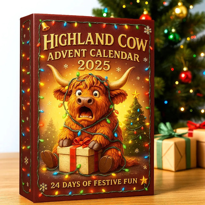 🐮 Calendrier de l'Avent Hooglander 2025 🎄✨  (24 pièces)