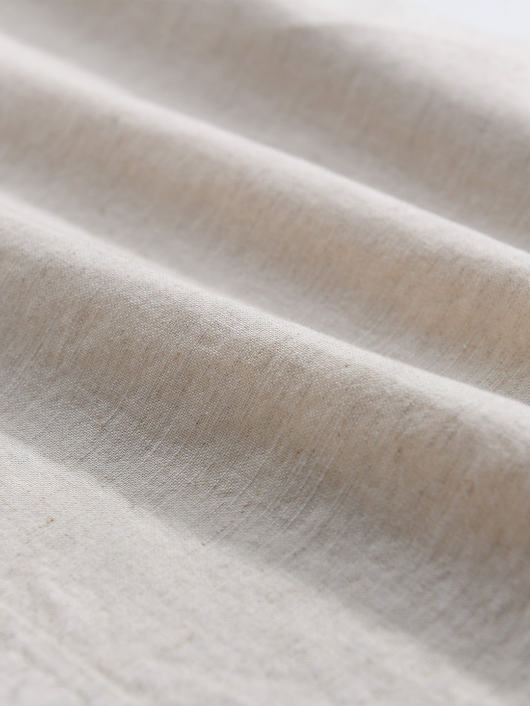 Camicia in lino e cotone a maniche lunghe con tasca & pantaloni in lino a gamba dritta