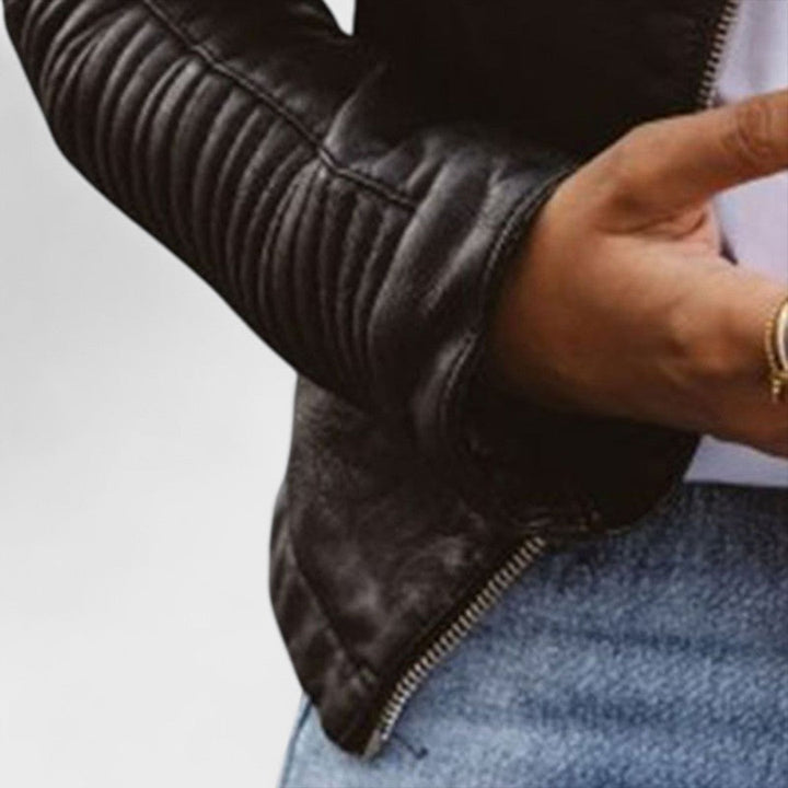 Santana™ | Giacca in Pelle Elegante e Versatile