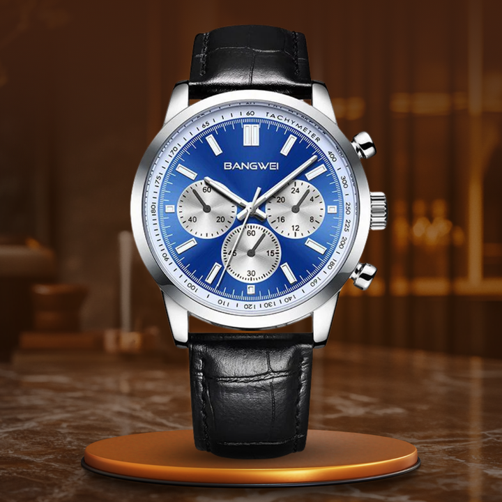 Orologio al Quarzo in Pelle Militare Sportivo Casual™ - Olsen & Olsen