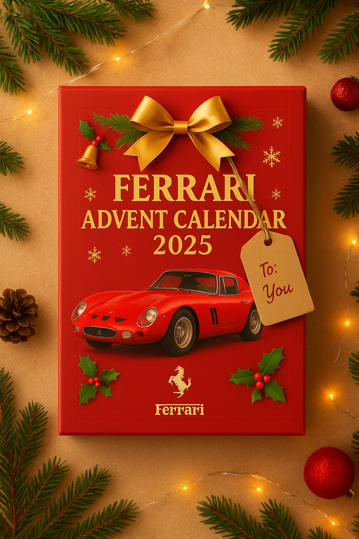 🎄 Calendrier de l'Avent Ferrari F1 Racing Legends 2025 – Édition de collection 🏎️✨