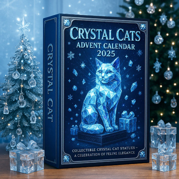 🌲 Cadeau de Noël – Calendrier de l'Avent Chats en Cristal 2025