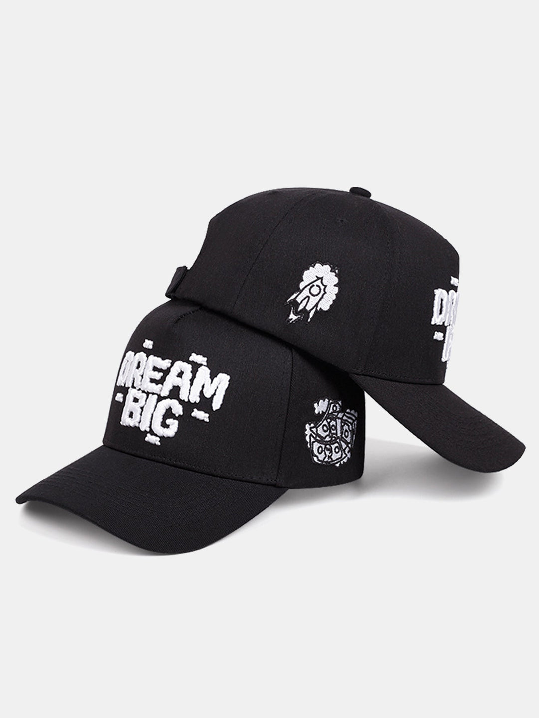 Cappellino da baseball ricamato Sogna in grande