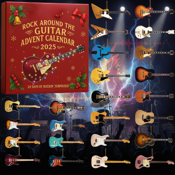 Calendrier de l'Avent Rock Around the Guitar 2025🎸🎄
