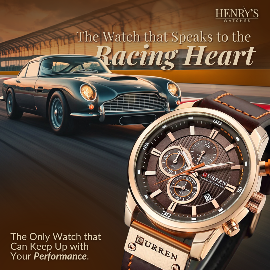 Orologio elegante al quarzo con cinturino in pelle™ di Olsen & Olsen