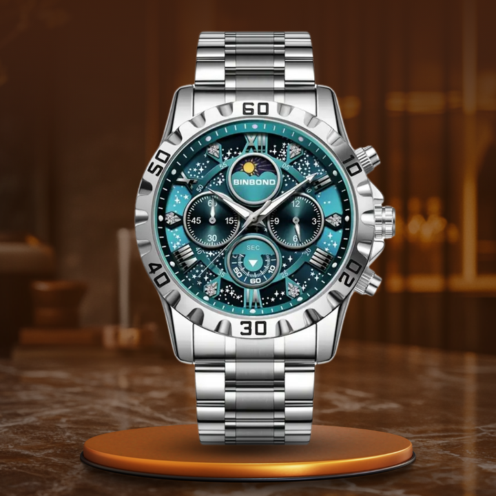 Orologio Cronografo di Lusso con Bracciale in Metallo™ - Olsen & Olsen