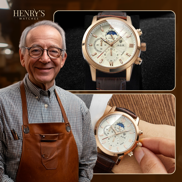 Orologio in Pelle di Lusso™ - Olsen & Olsen