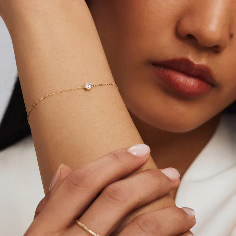 Bracciale in Moissanite