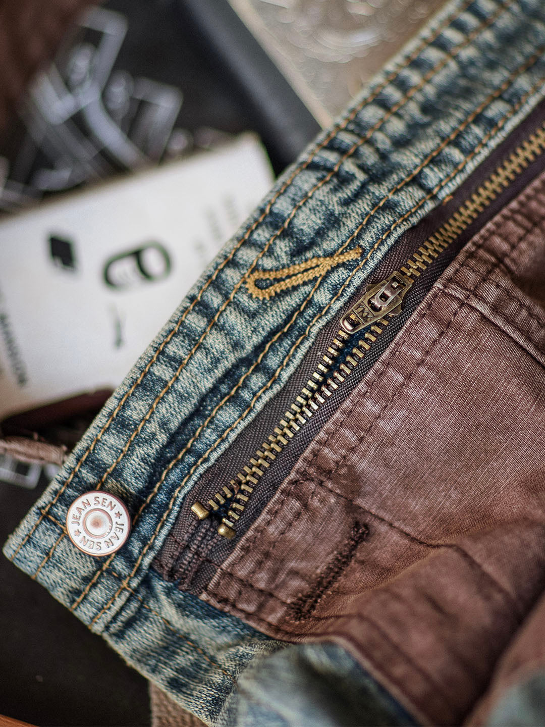 Paul™ | Salopette blu chiaro casual