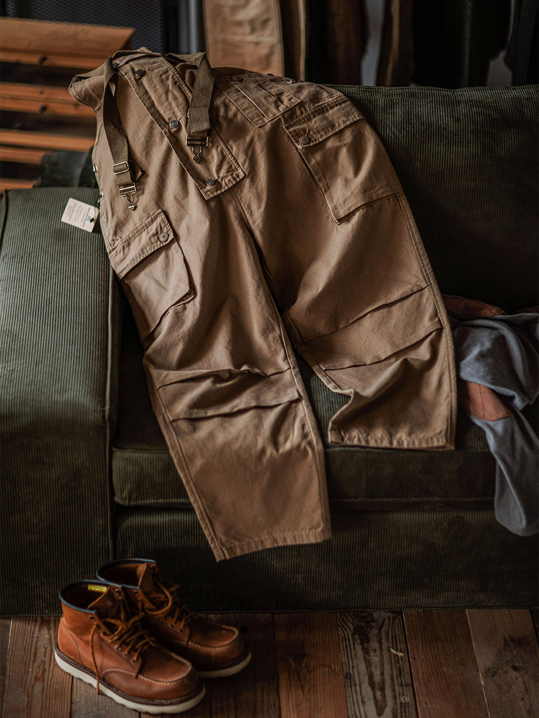 Georges™ | Salopette grigia moderna