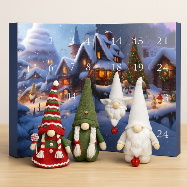 Calendrier de l'Avent gnome premium