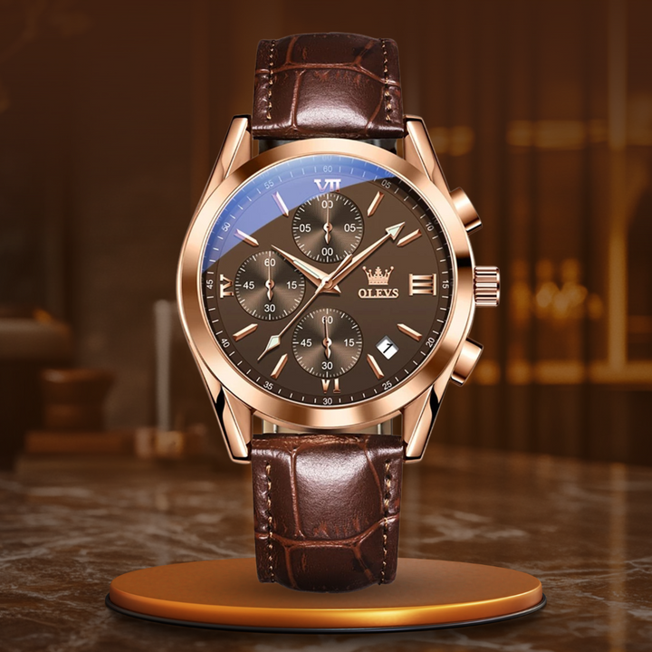 Orologio Cronografo Luminoso Quartz™ - Olsen & Olsen