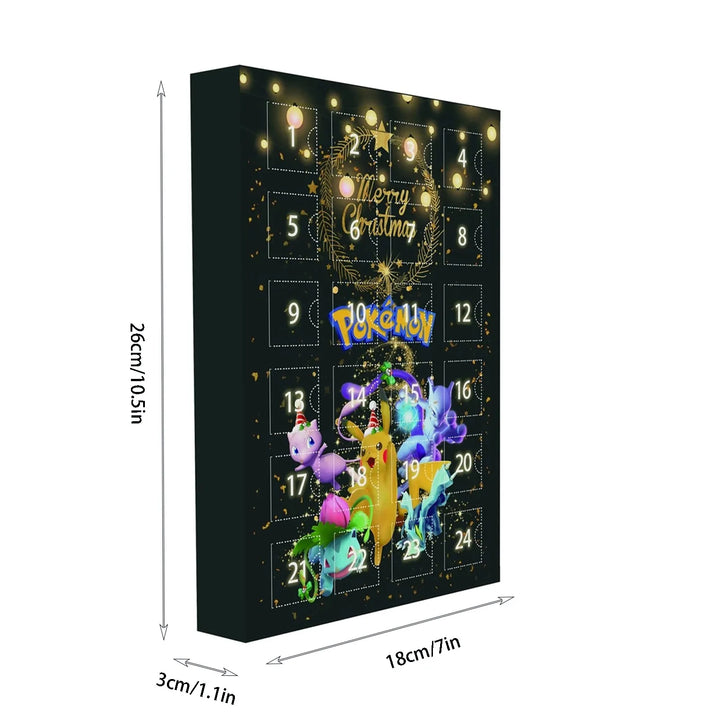 Calendrier de l'Avent Pokémon édition Noël