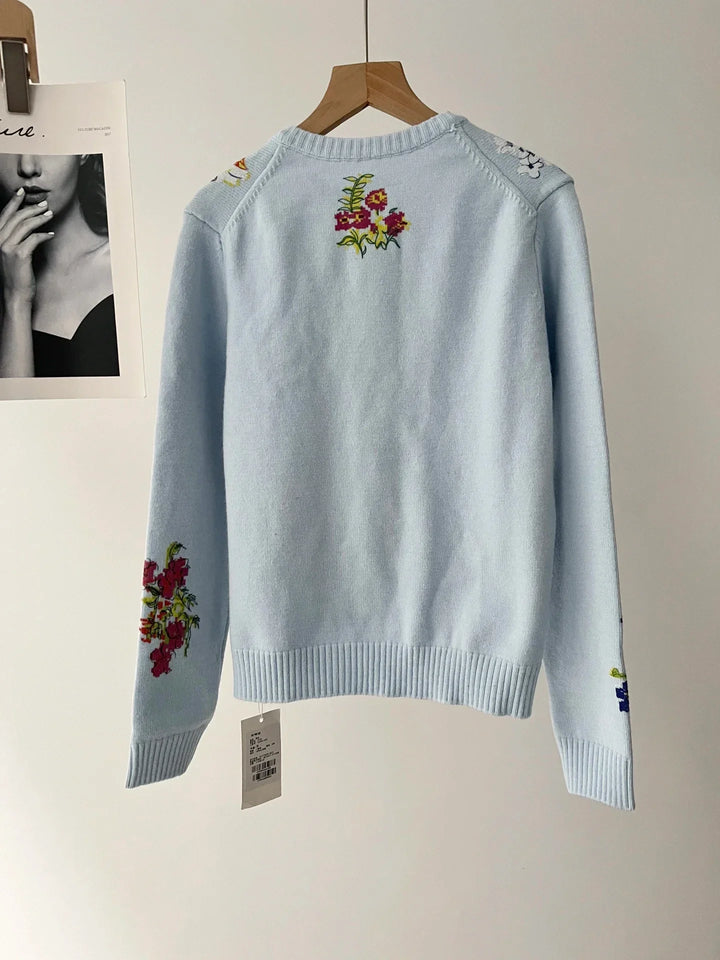 Sahara | Gilet elegante con fiori