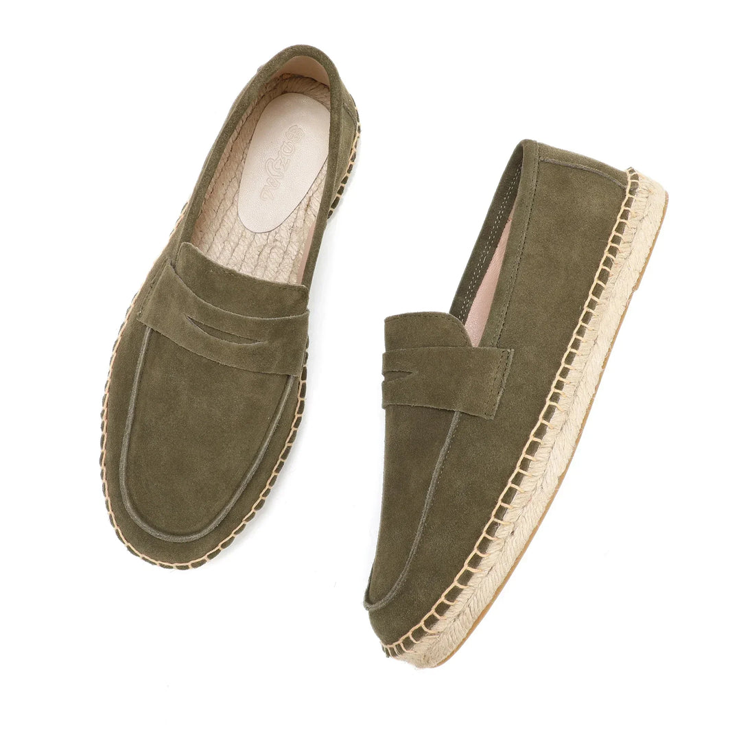 Espadrillas eleganti in suede