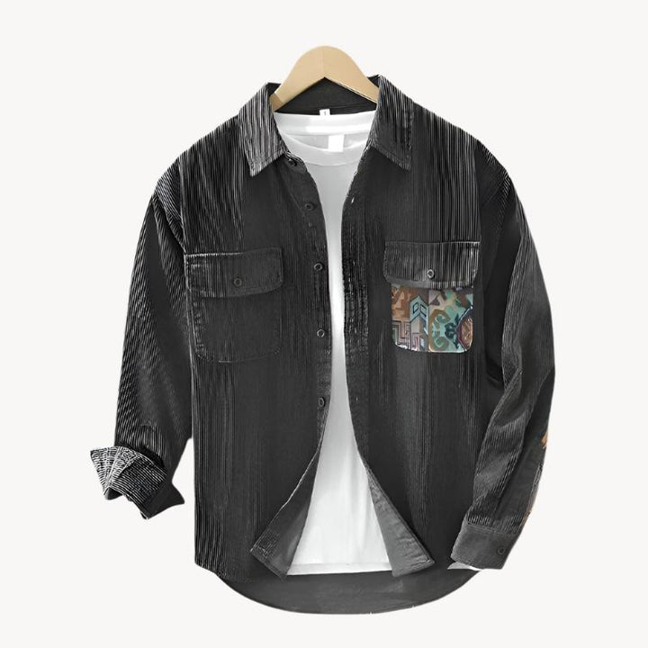 Luca™ | Camicia a coste elegante e confortevole