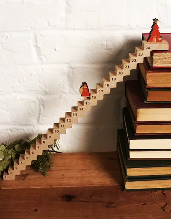 🎅🎄Calendrier de l’Avent Escalier de Noël