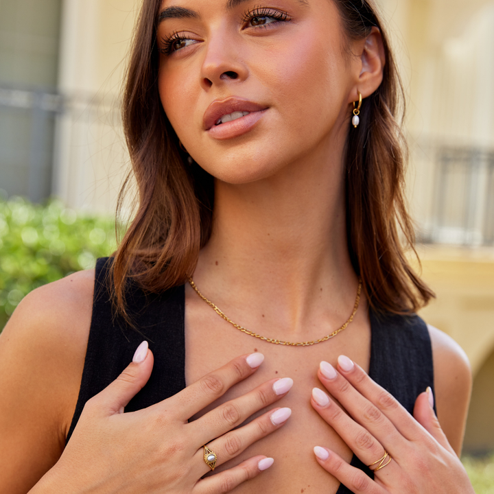 Royal - Anello vintage in perle